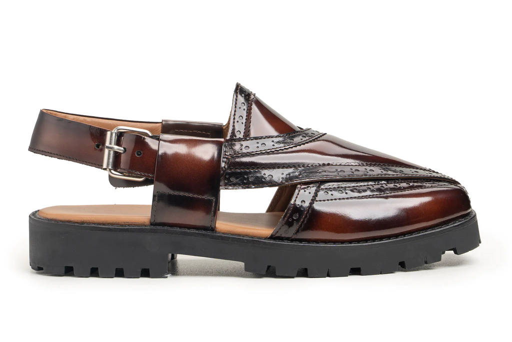 Nouroze Chappal Maroon