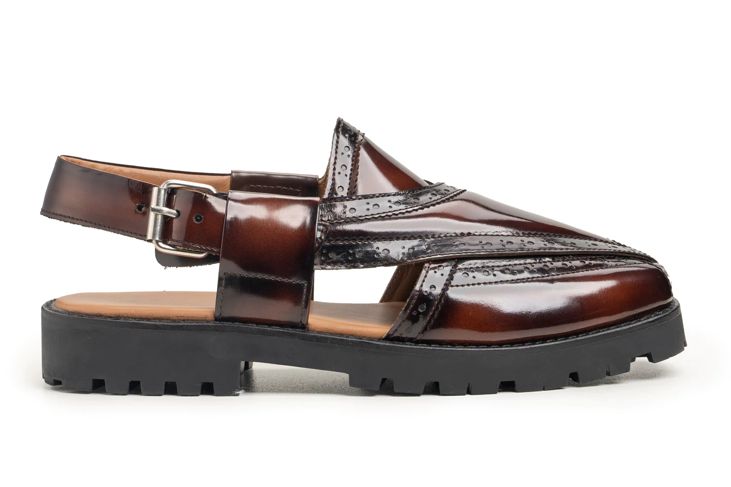 Nouroze Chappal Maroon