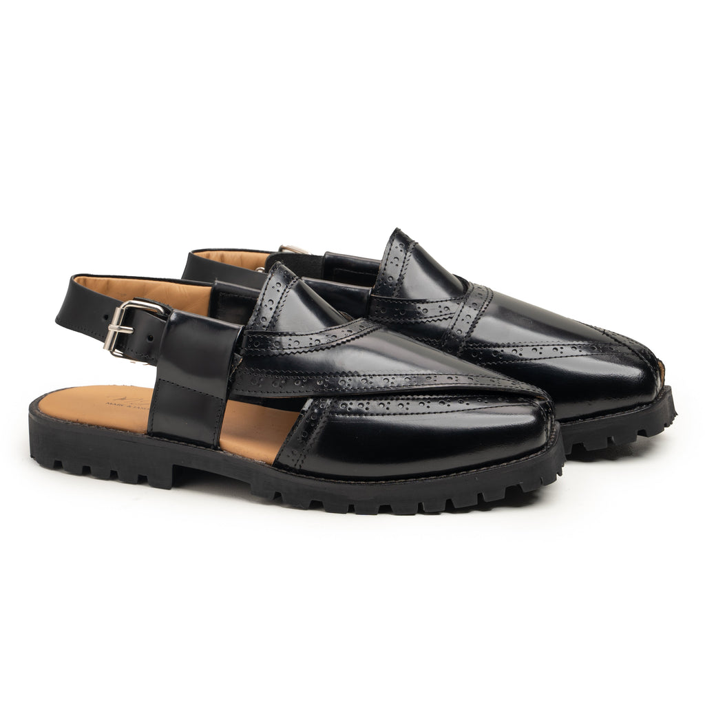 Nouroze Chappal Black