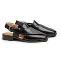 Peshawari Chappal Black