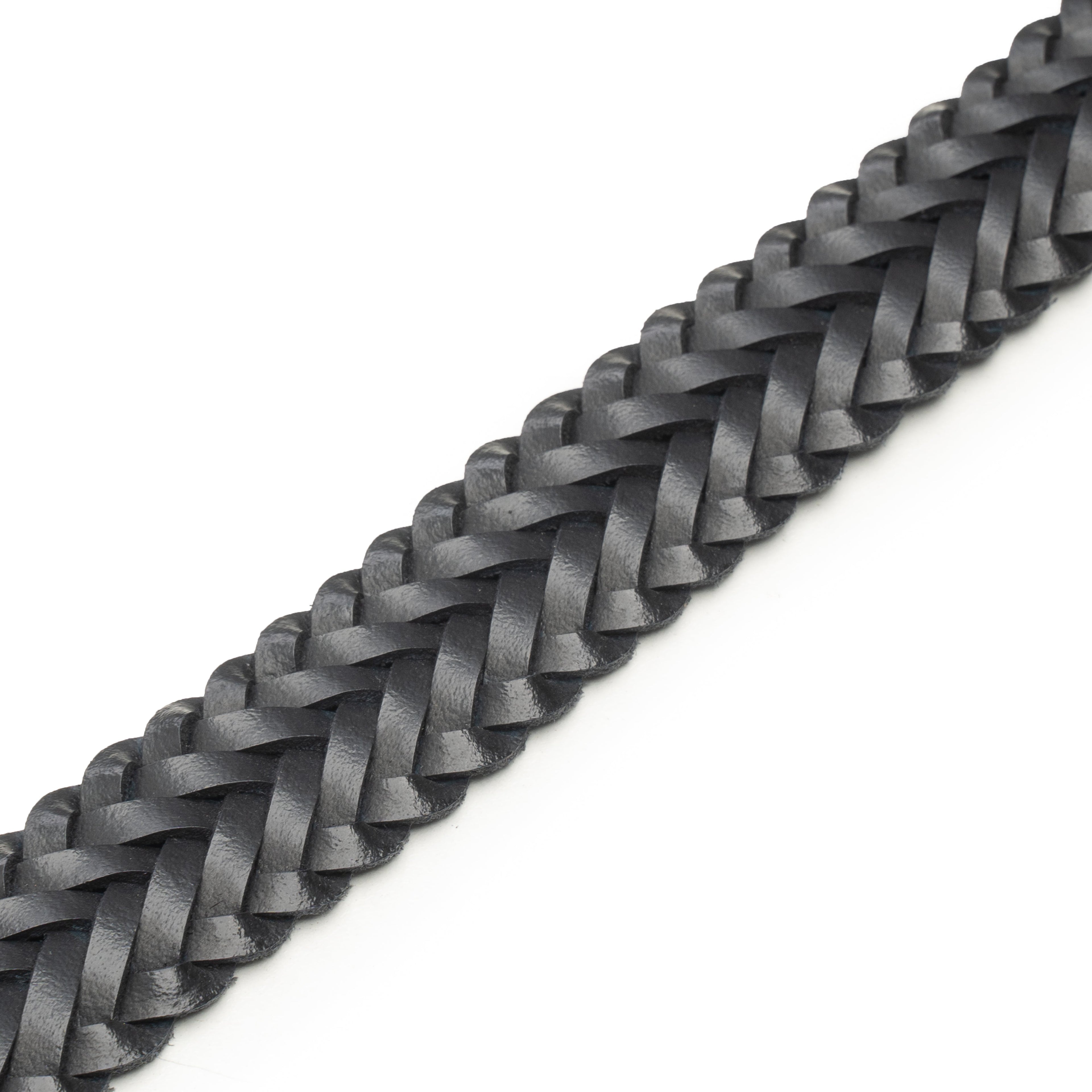 Black Casual Knitted Belt