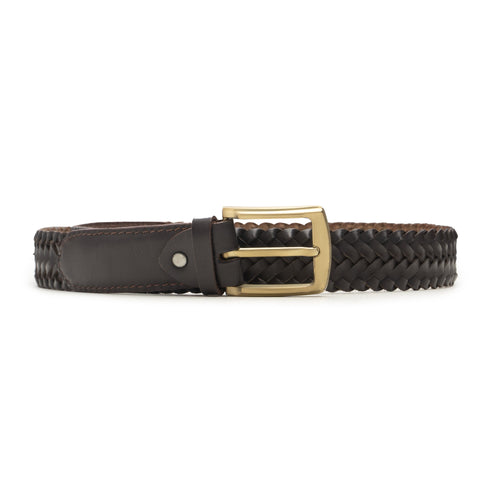Brown Casual Knitted Belt