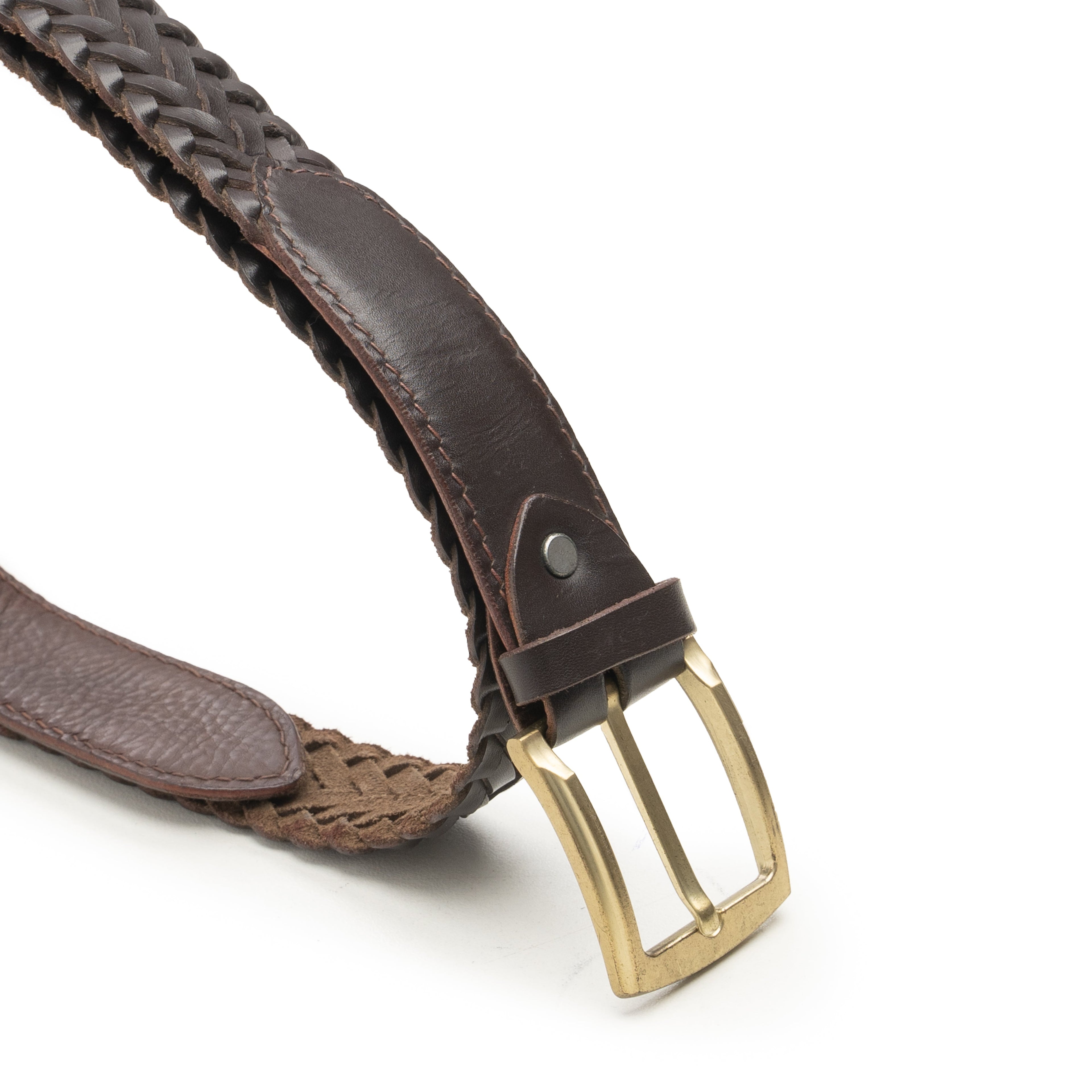 Brown Casual Knitted Belt