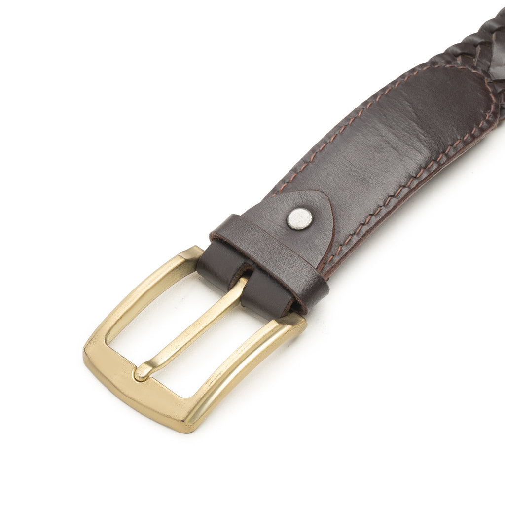 Brown Casual Knitted Belt